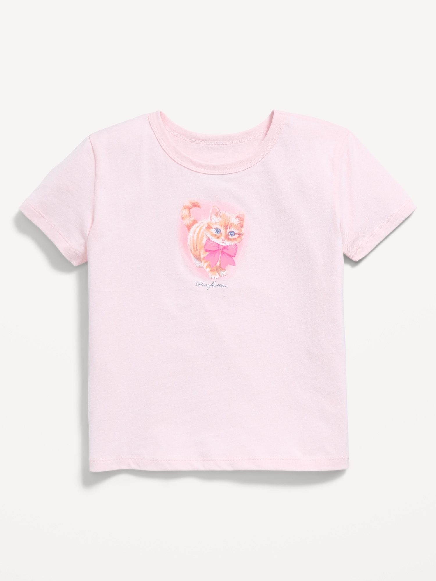 T-SHIRT À MANCHES COURTES À IMPRIMÉ POUR FILLE