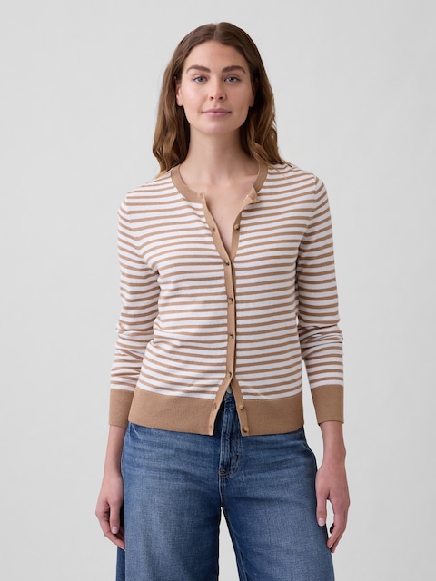 Crewneck Cardigan