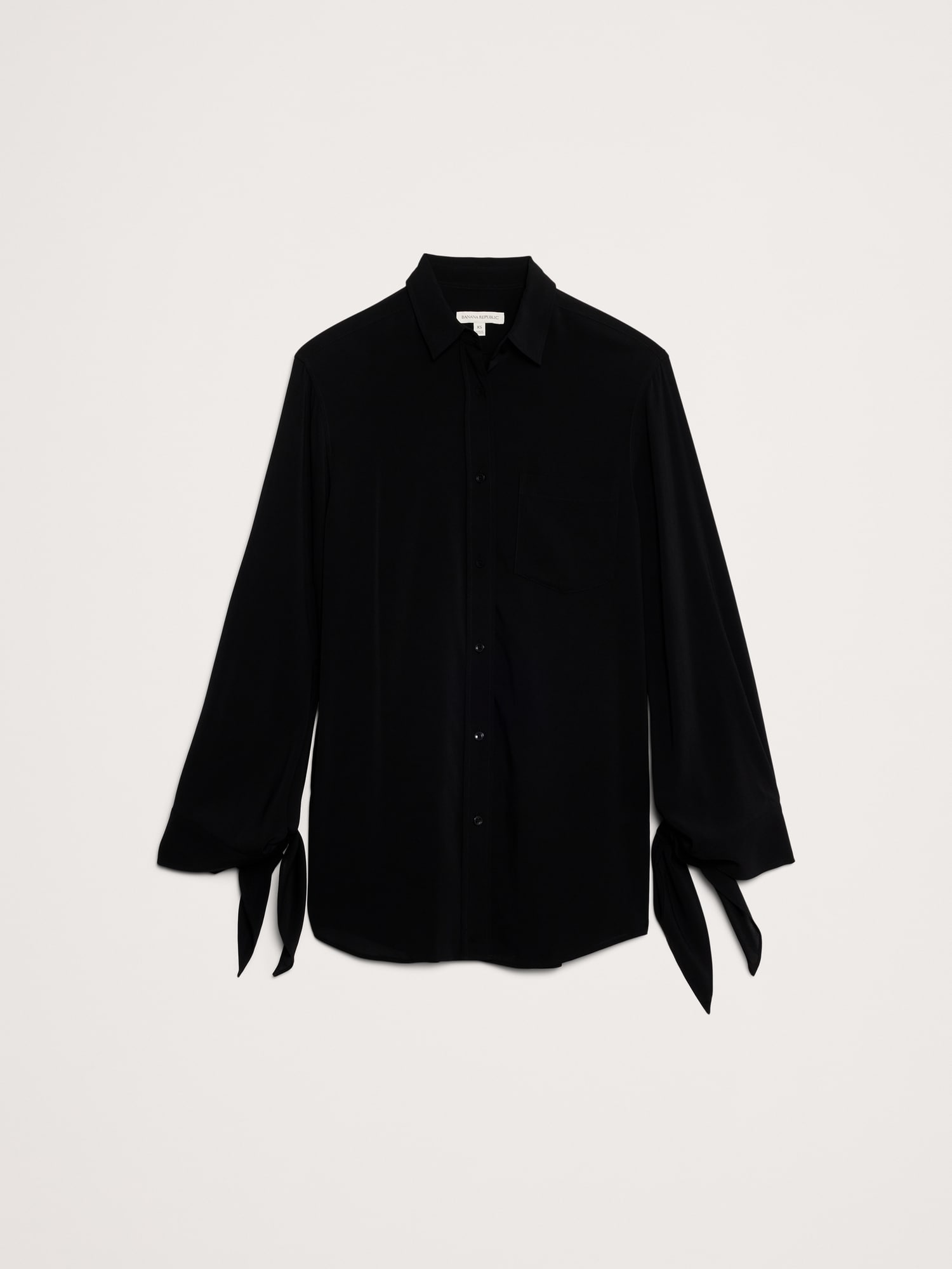 ジョーゼット タイカフ シャツ-3