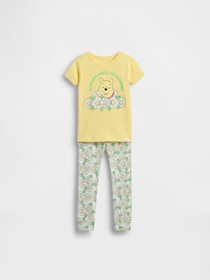 くまのプーさん オーガニック ブラッシュドコットン パジャマセット (幼児・ベビー)