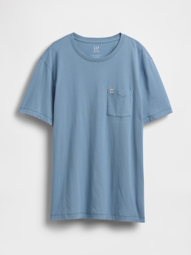 GAPミニロゴ ポケット Tシャツ-4