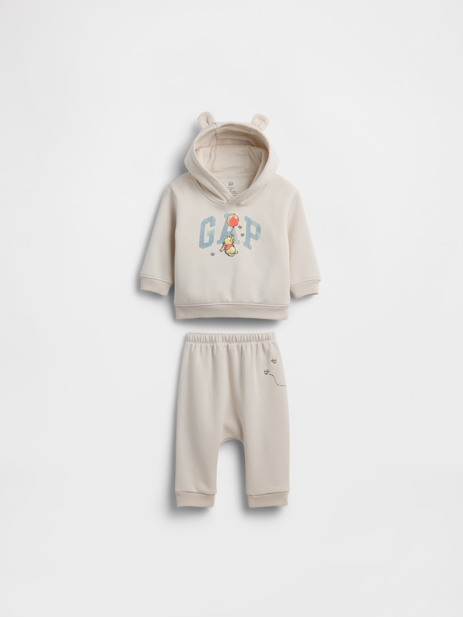 Baby Winnie The Pooh VintageSoft Hoodie Set