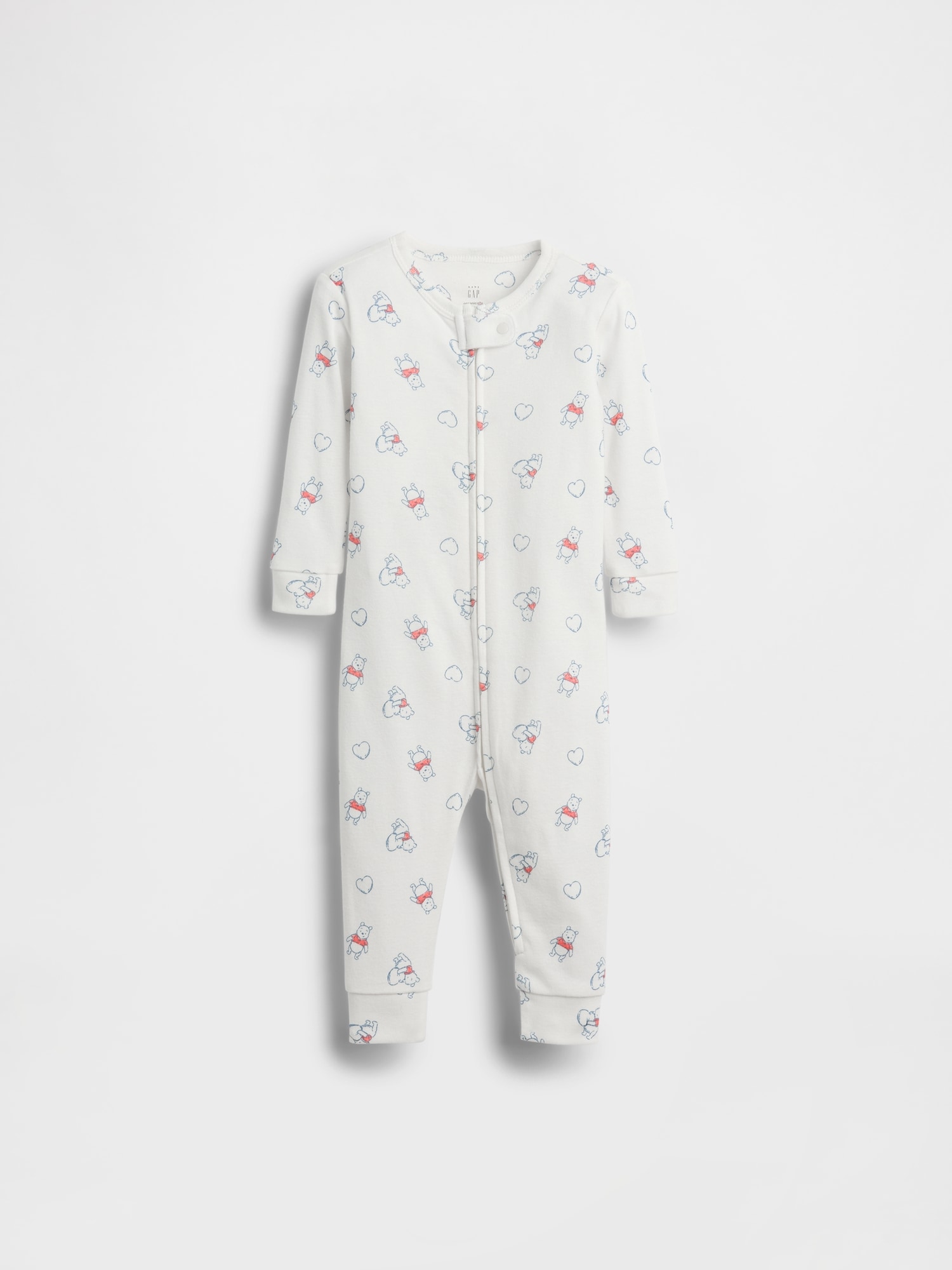 Baby Winnie The Pooh Organic Cotton One-Piece
