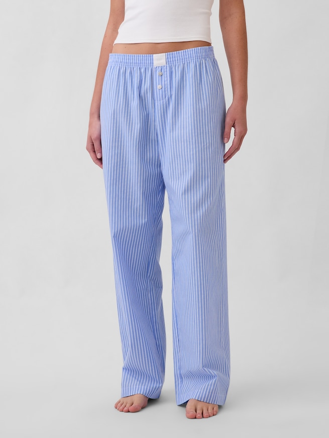 ポプリン パジャマパンツ-1