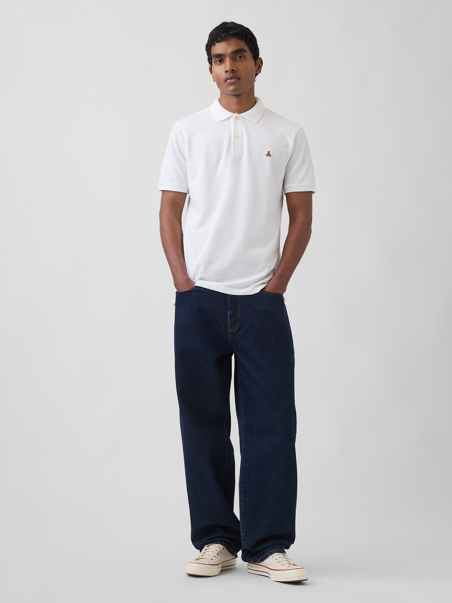 ブラナンベア ストレッチ ピケ ポロシャツ-1