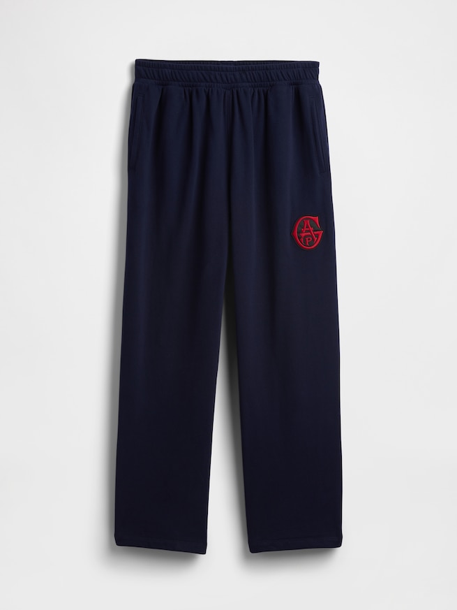 ヴィンテージソフト フレンチテリー GAPロゴ バギースウェットパンツ-5