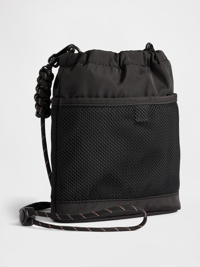 メッシュ ポケット ショルダーバッグ 小-1