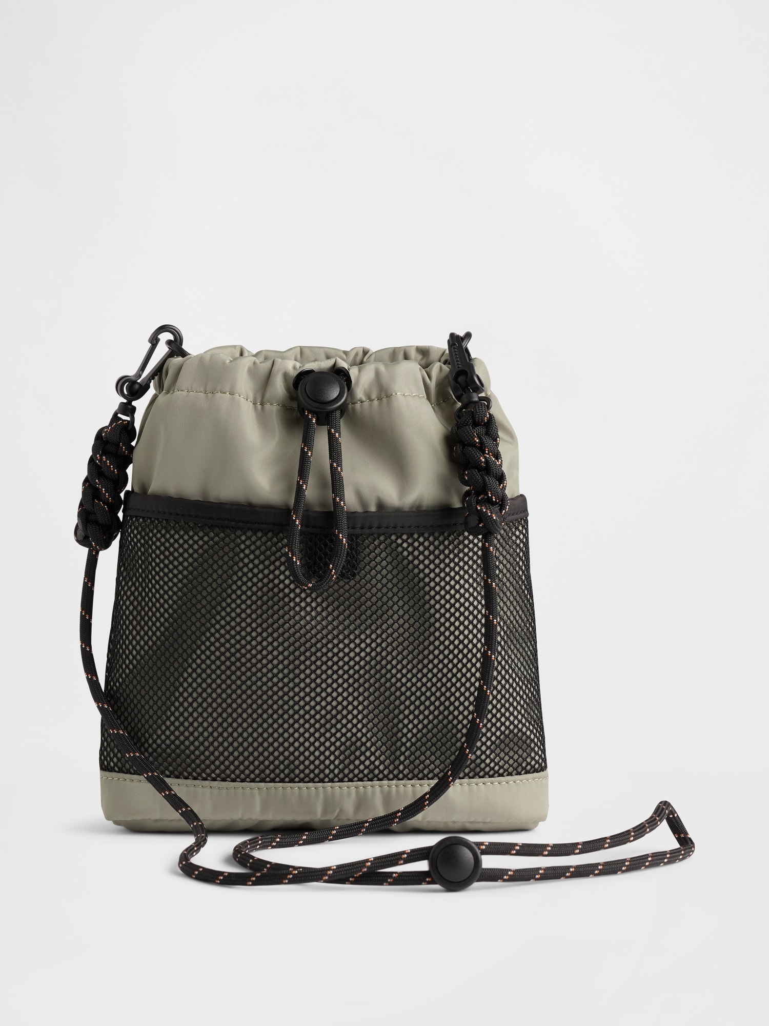 メッシュ ポケット ショルダーバッグ 小-0