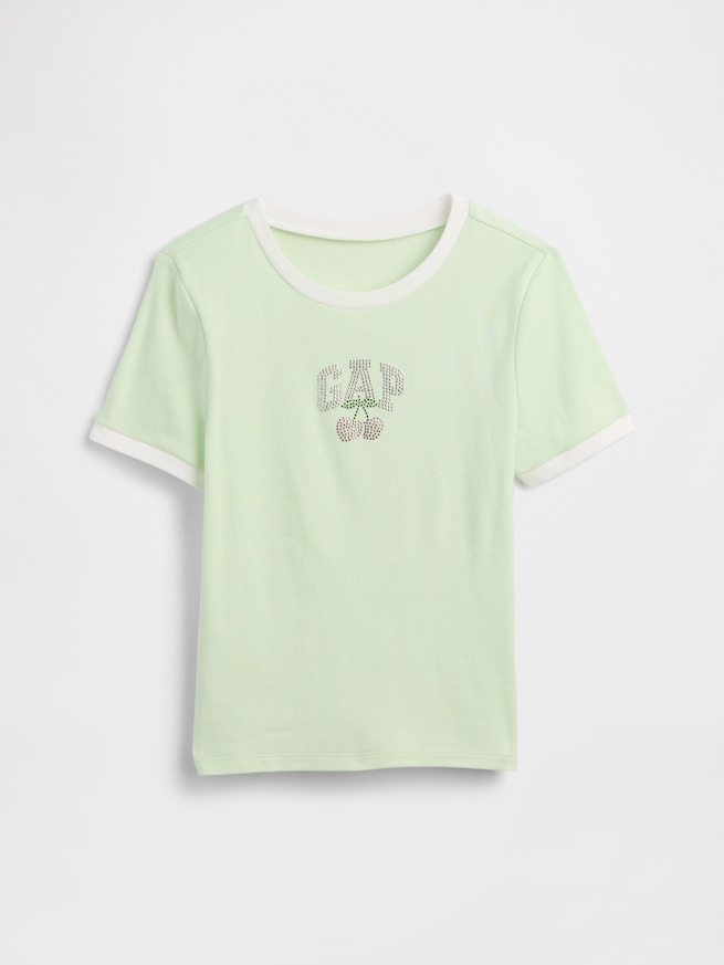 リンガー グラフィックTシャツ (キッズ)-0