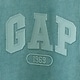 ヘビーウェイト リラックスフィット GAP1969ロゴ クロップドTシャツ