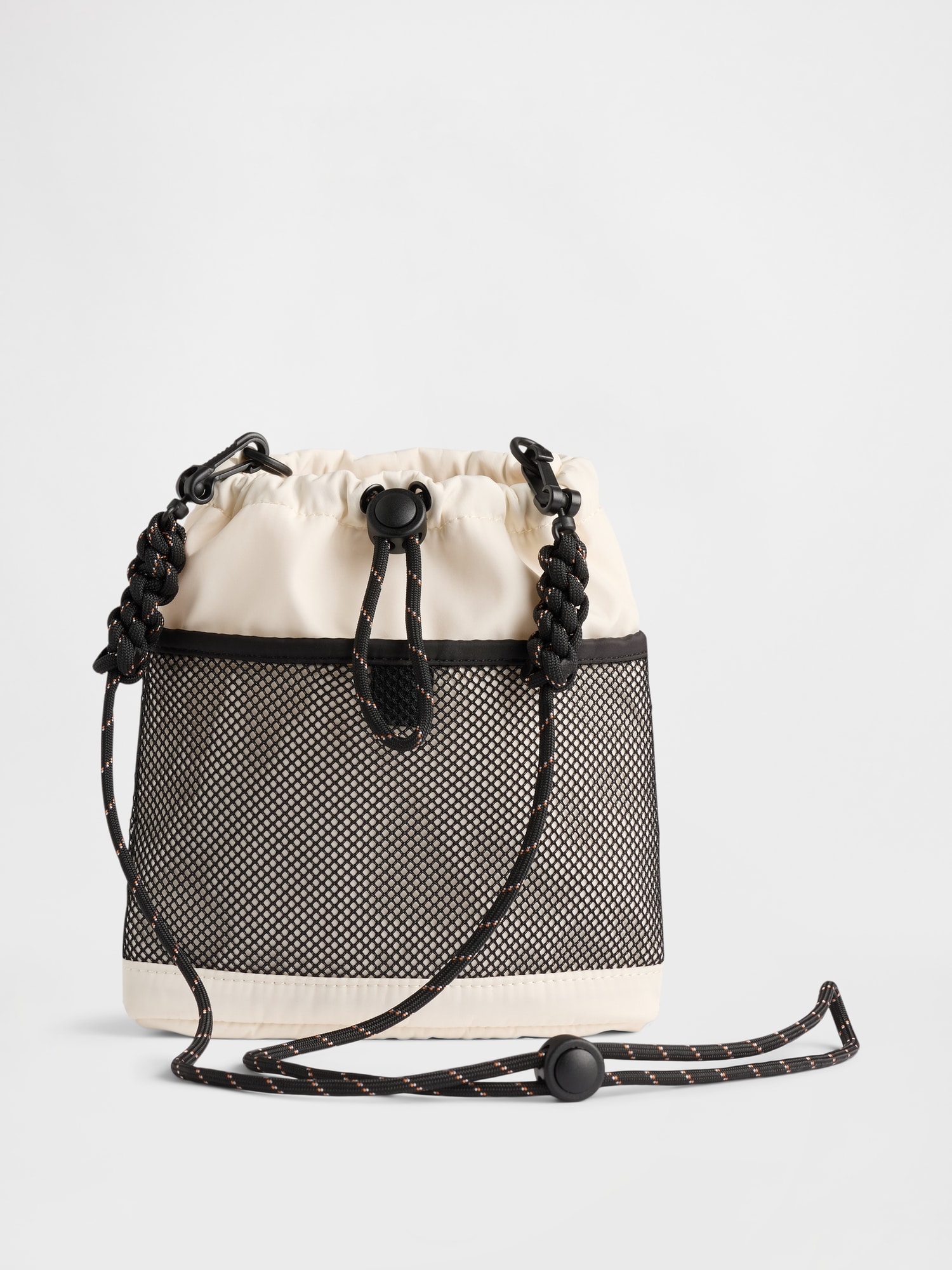 メッシュ ポケット ショルダーバッグ 小-0