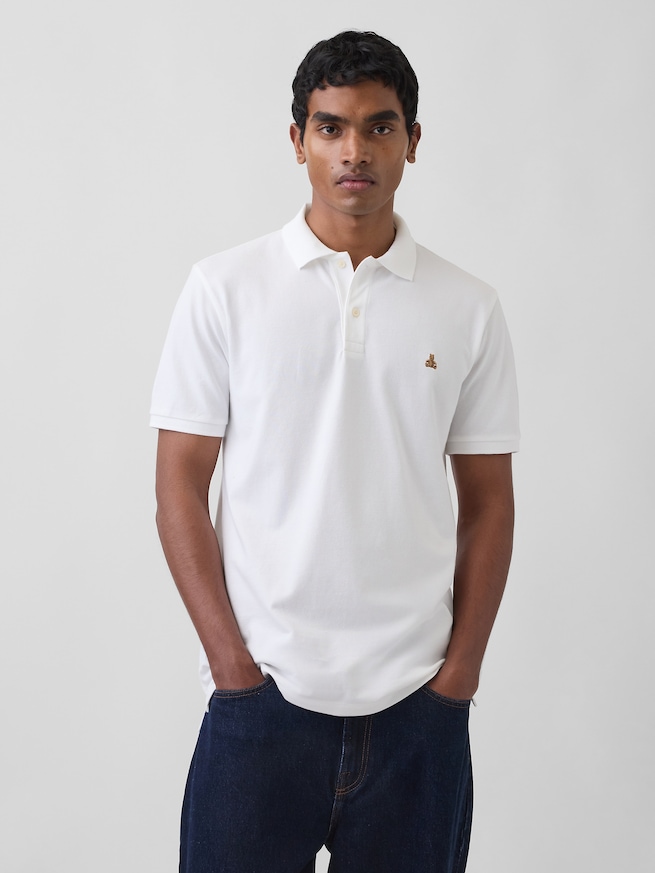 ブラナンベア ストレッチ ピケ ポロシャツ-0