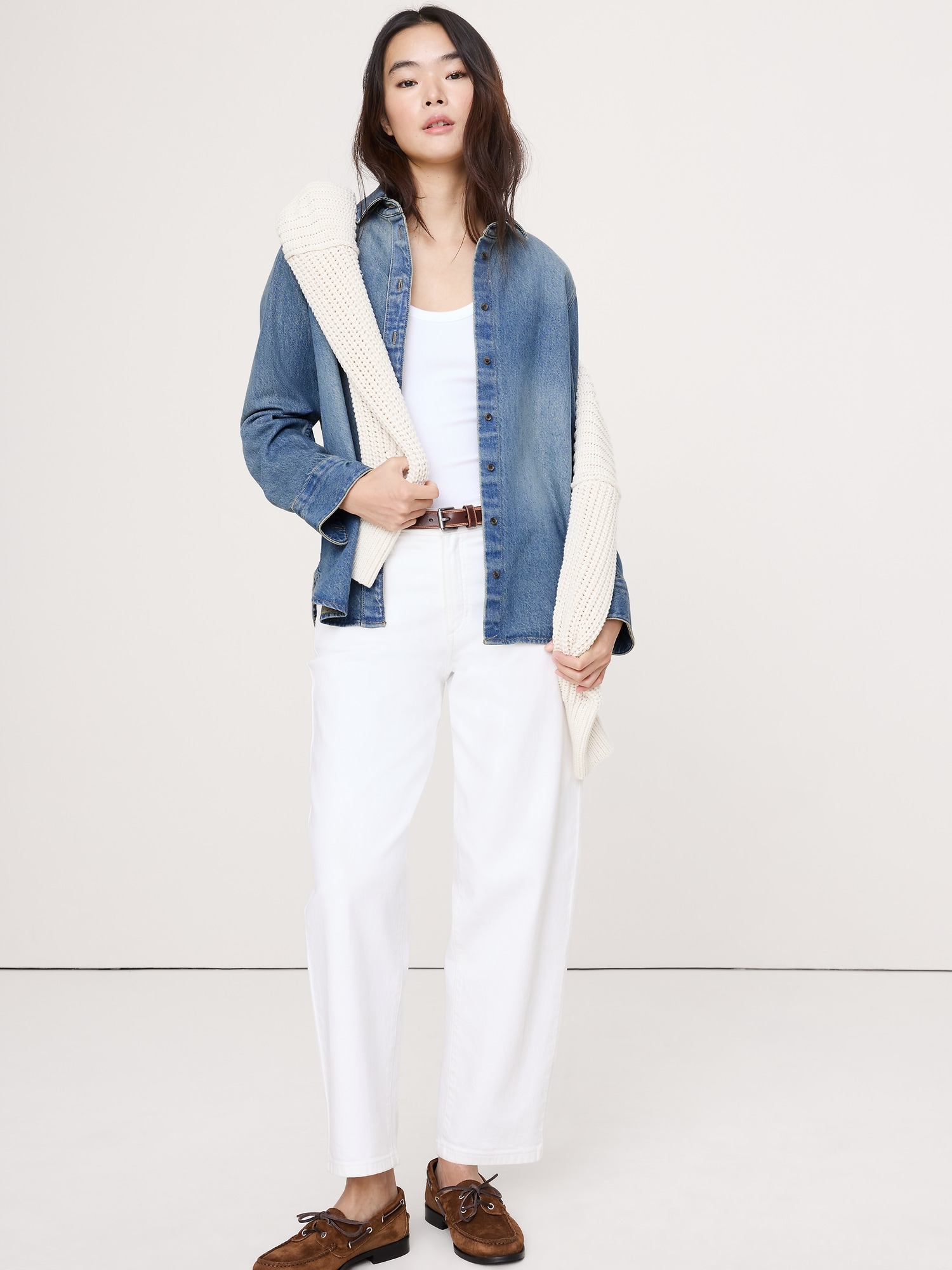 LA CHEMISE DE TOUS LES JOURS EN DENIM