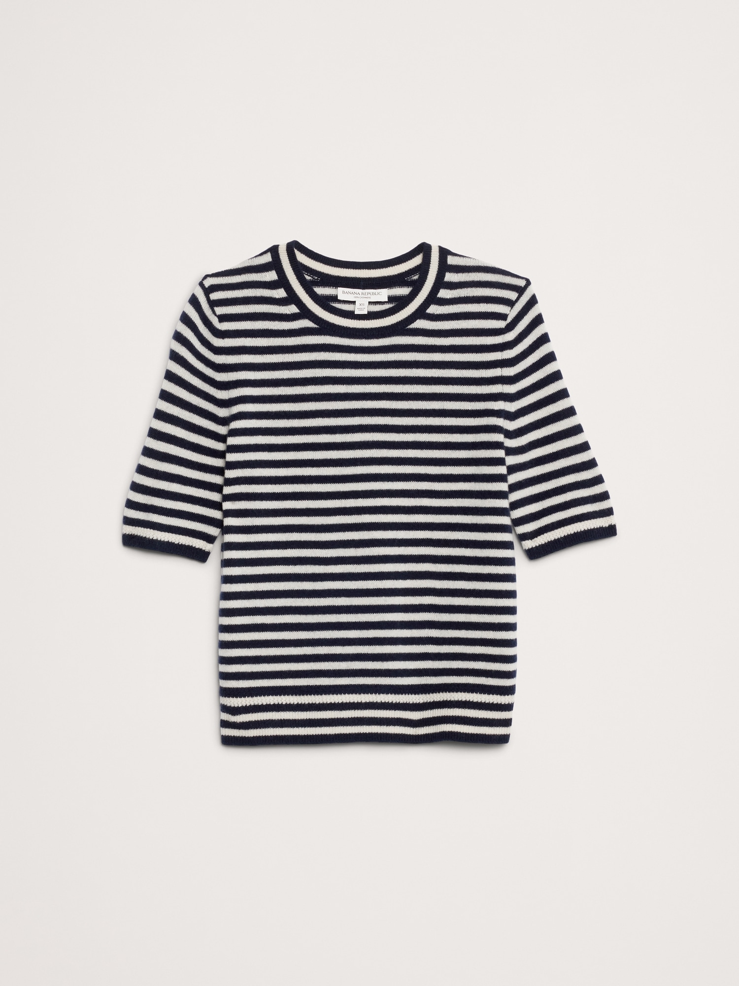 ライトウェイト カシミヤ ショートスリーブ セーター-2