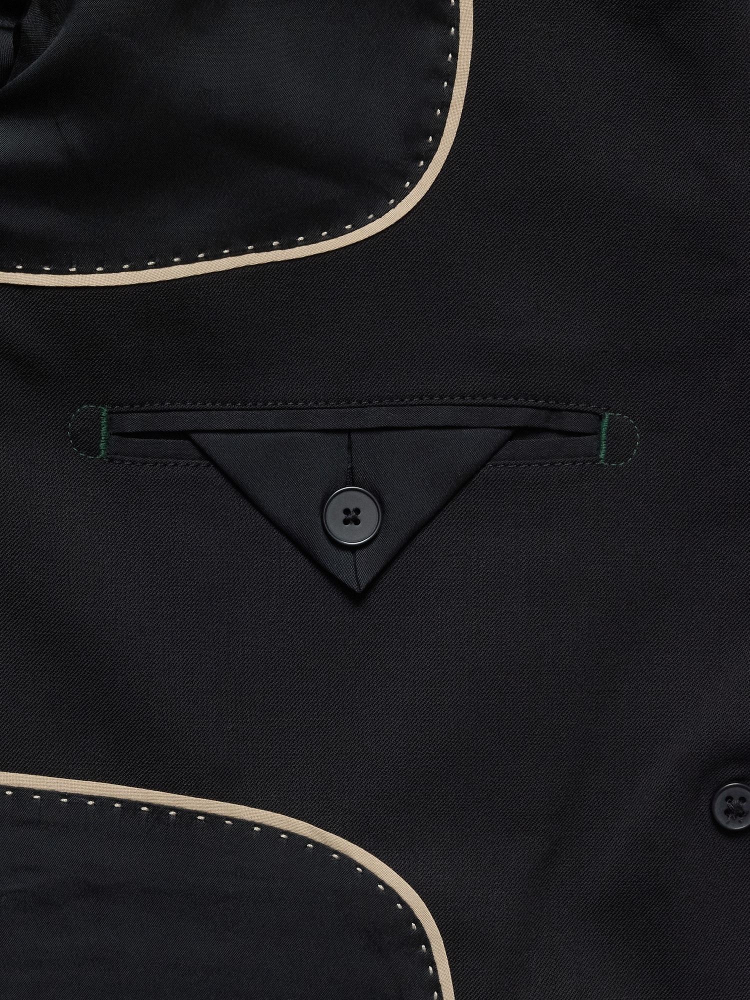 スリム イタリアン ウール ブレザー-5