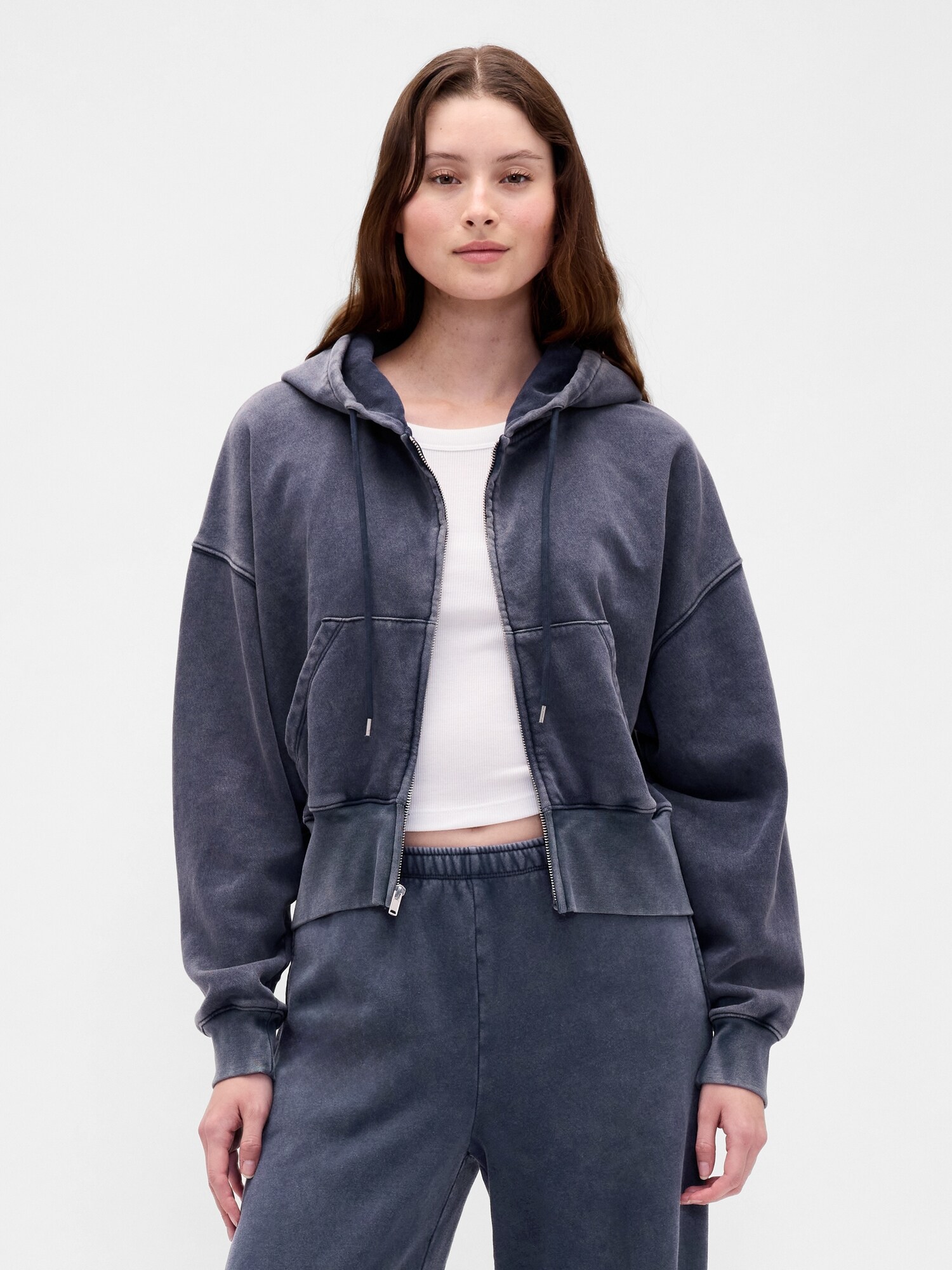 Gap公式オンラインストア | ヴィンテージソフト ウェッジ ジップアップ