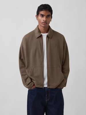 ヴィンテージソフト フレンチテリー オーバーサイズジャケット