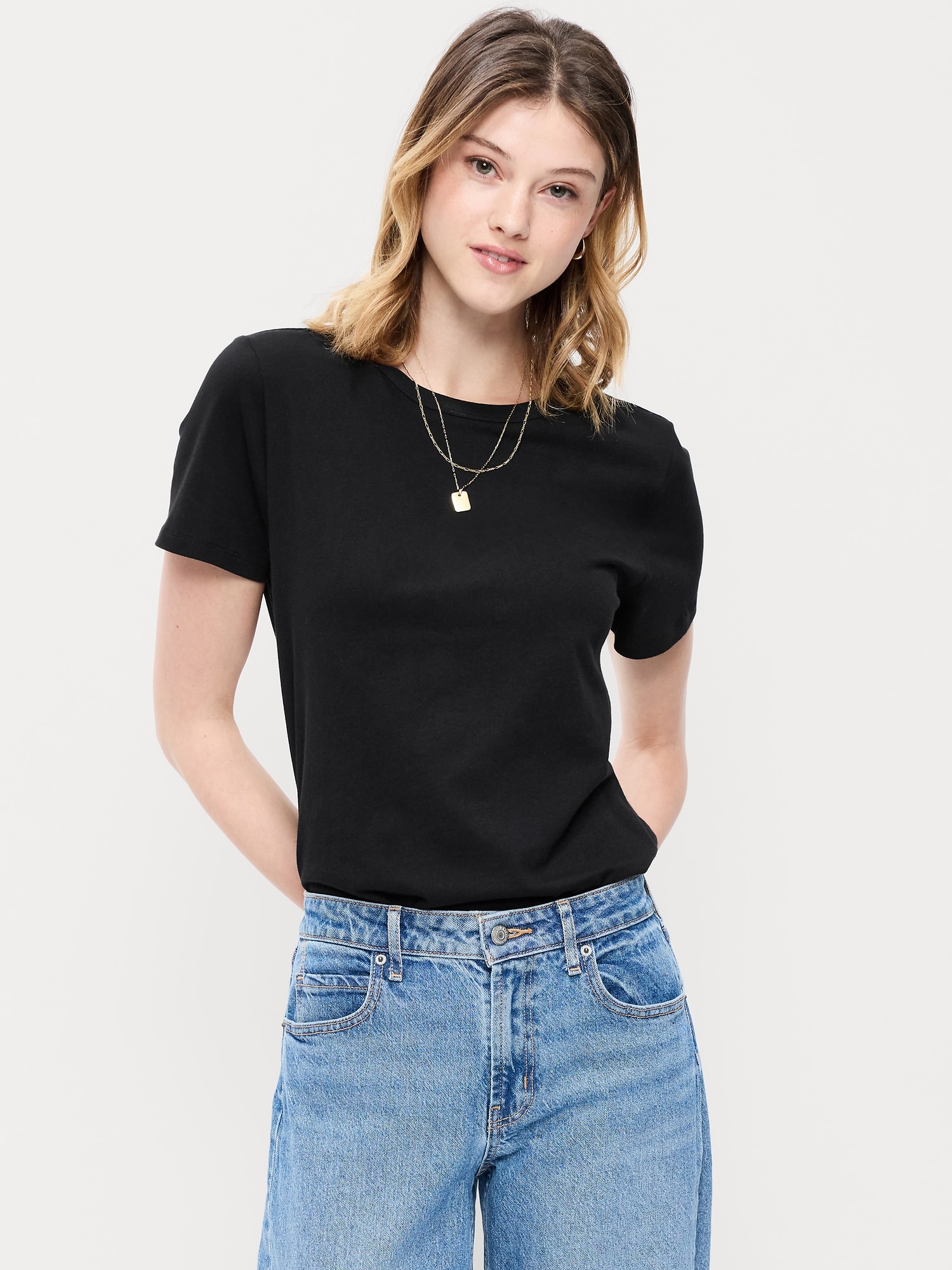 T-SHIRT PASSE-PARTOUT RAS DU COU