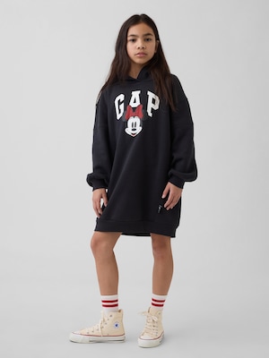 GapKids &times; ディズニー ミニーマウス オーバーサイズ パーカーワンピース