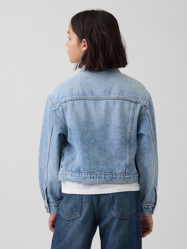 アイコンデニムジャケット (キッズ)-2