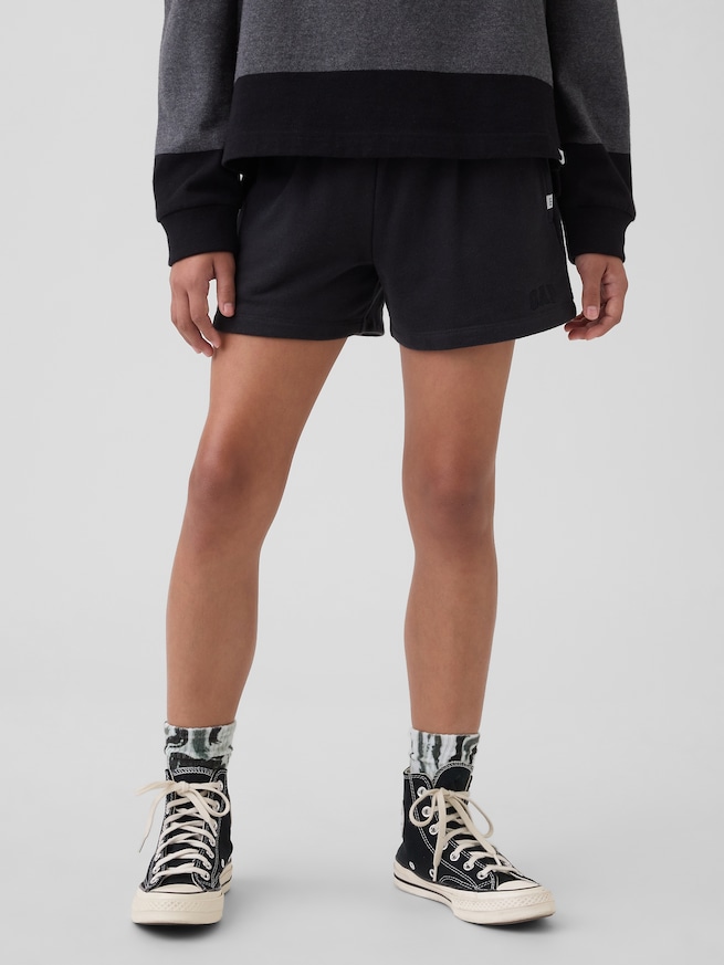 ヴィンテージソフト フレンチテリー リラックスフィット スウェットショートパンツ-2