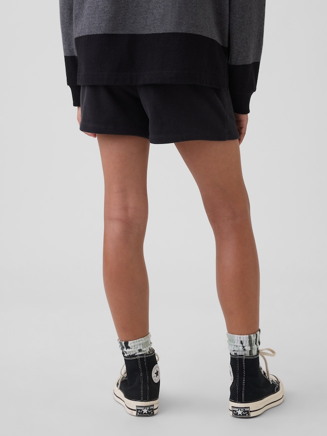 ヴィンテージソフト フレンチテリー リラックスフィット スウェットショートパンツ-3