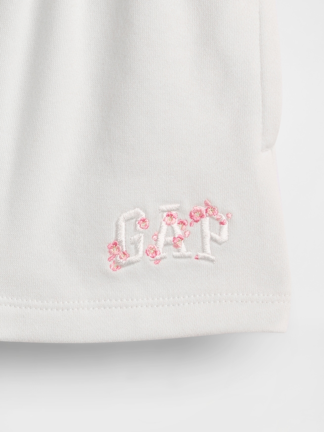 ヴィンテージソフト フレンチテリー SAKURA GAPロゴ スウェットショートパンツ (キッズ)-4