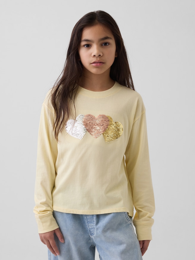 リラックスフィット グラフィックTシャツ (キッズ)-0