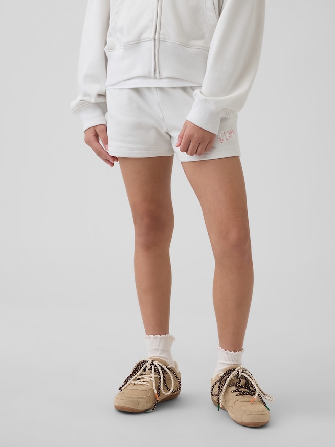 ヴィンテージソフト フレンチテリー SAKURA GAPロゴ スウェットショートパンツ (キッズ)-2