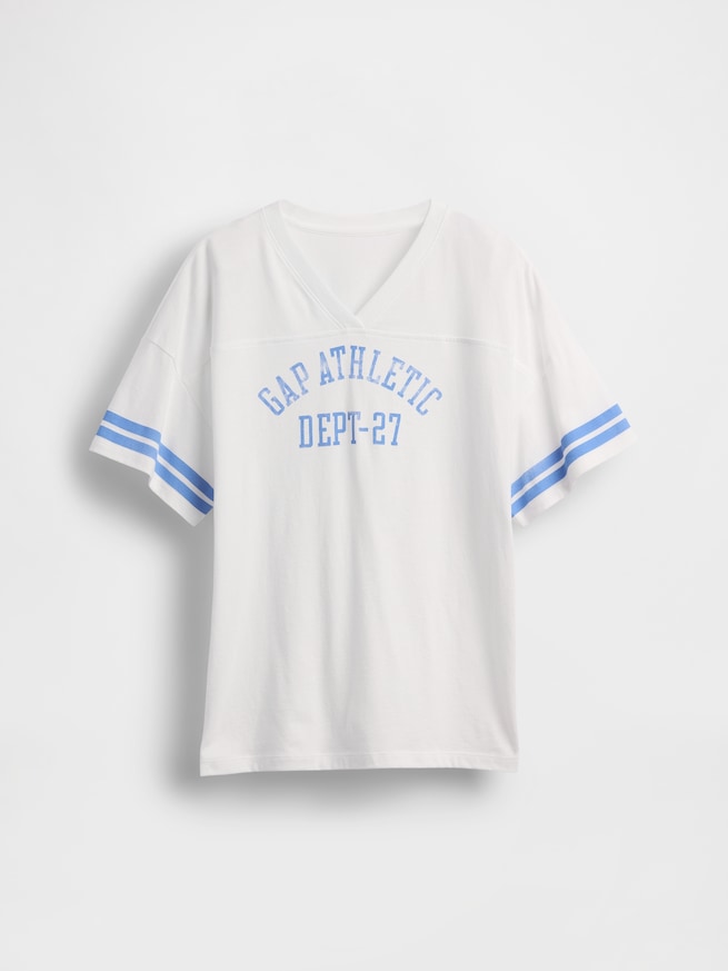 オーバーサイズ GAP Athletic ジャージーTシャツ-1