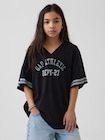 オーバーサイズ GAP Athletic ジャージーTシャツ-0
