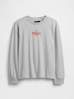 ゴジラ グラフィック GAPロゴ Tシャツ (キッズ)-1