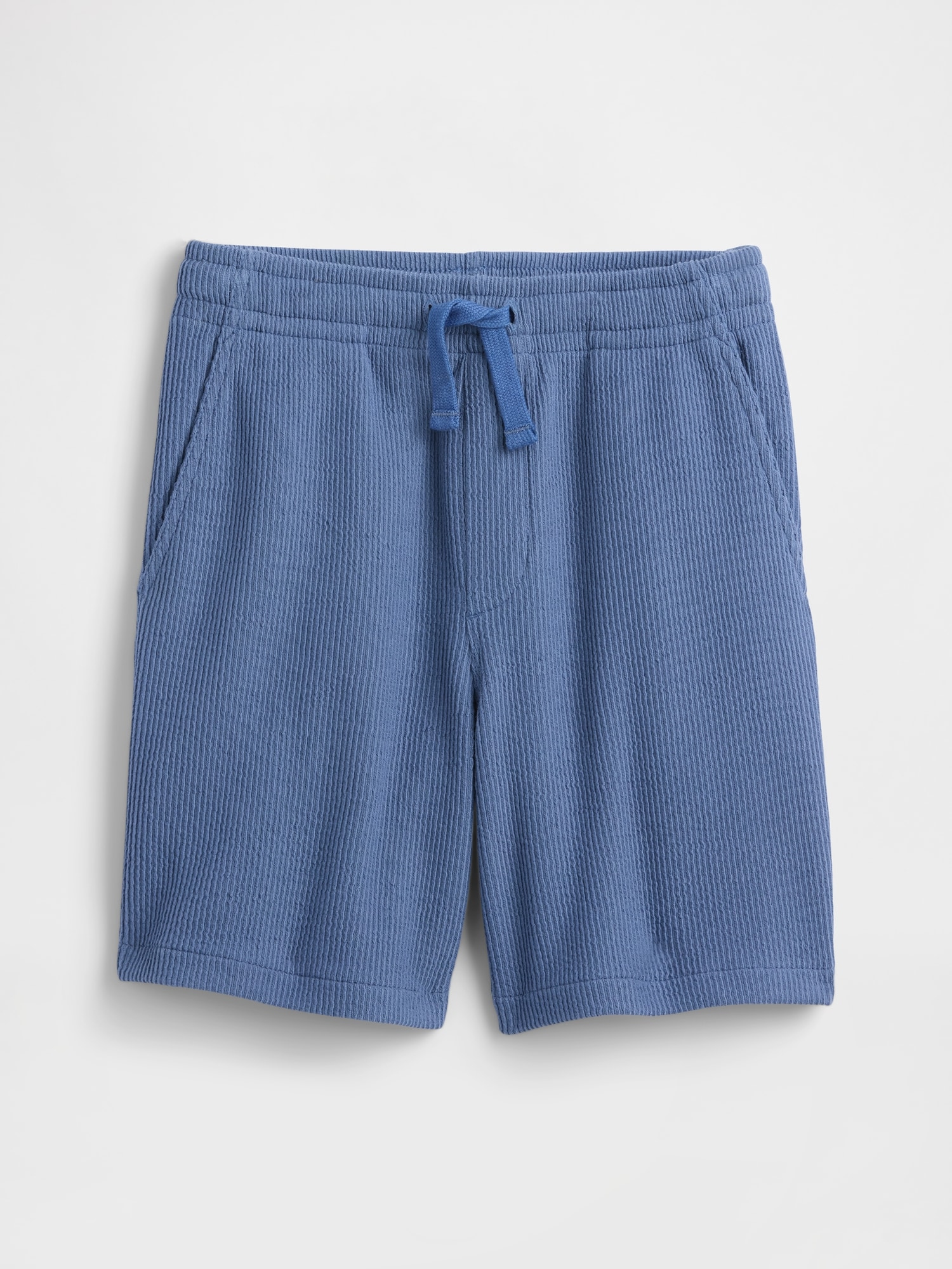 Kids Relaxed Pull-On Ribbed Shorts