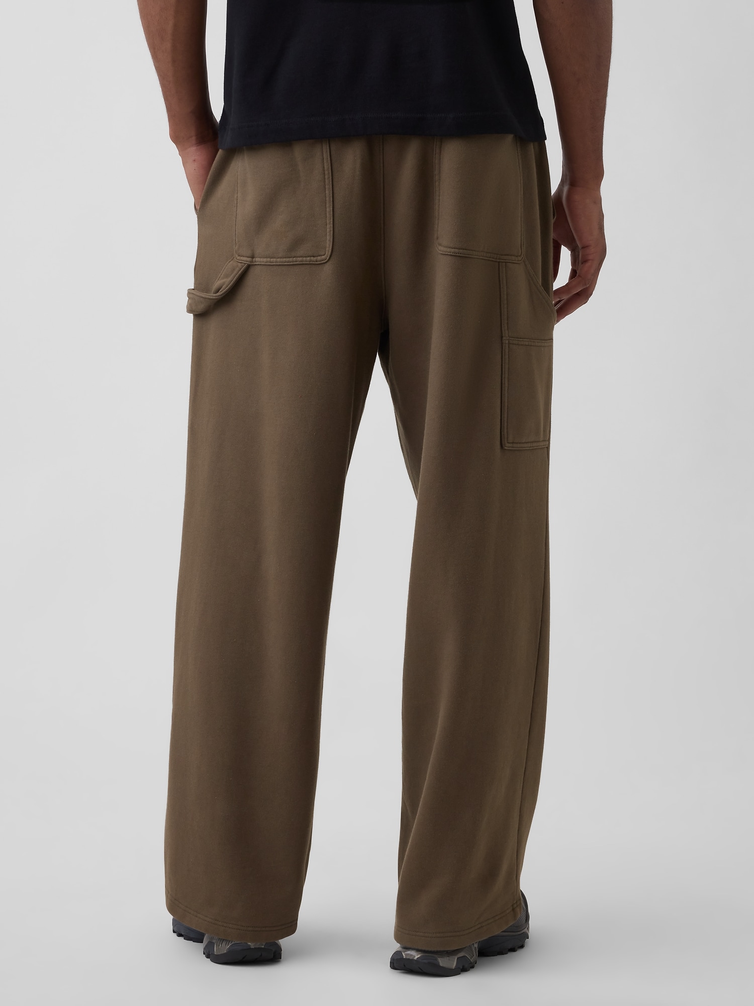 ヘビーウェイト バギー カーペンタースウェットパンツ-2