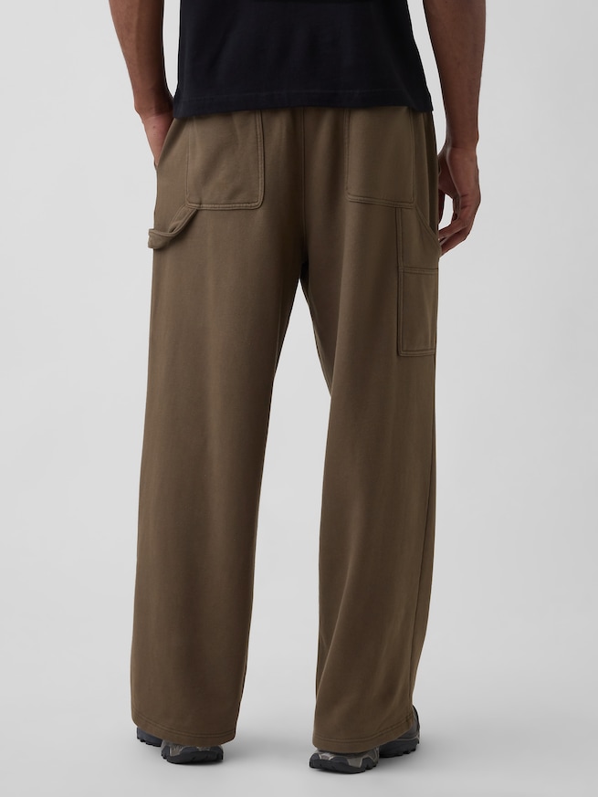 ヘビーウェイト バギー カーペンタースウェットパンツ-2