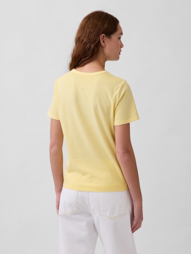 オーガニックコットン ヴィンテージソフト Tシャツ-2