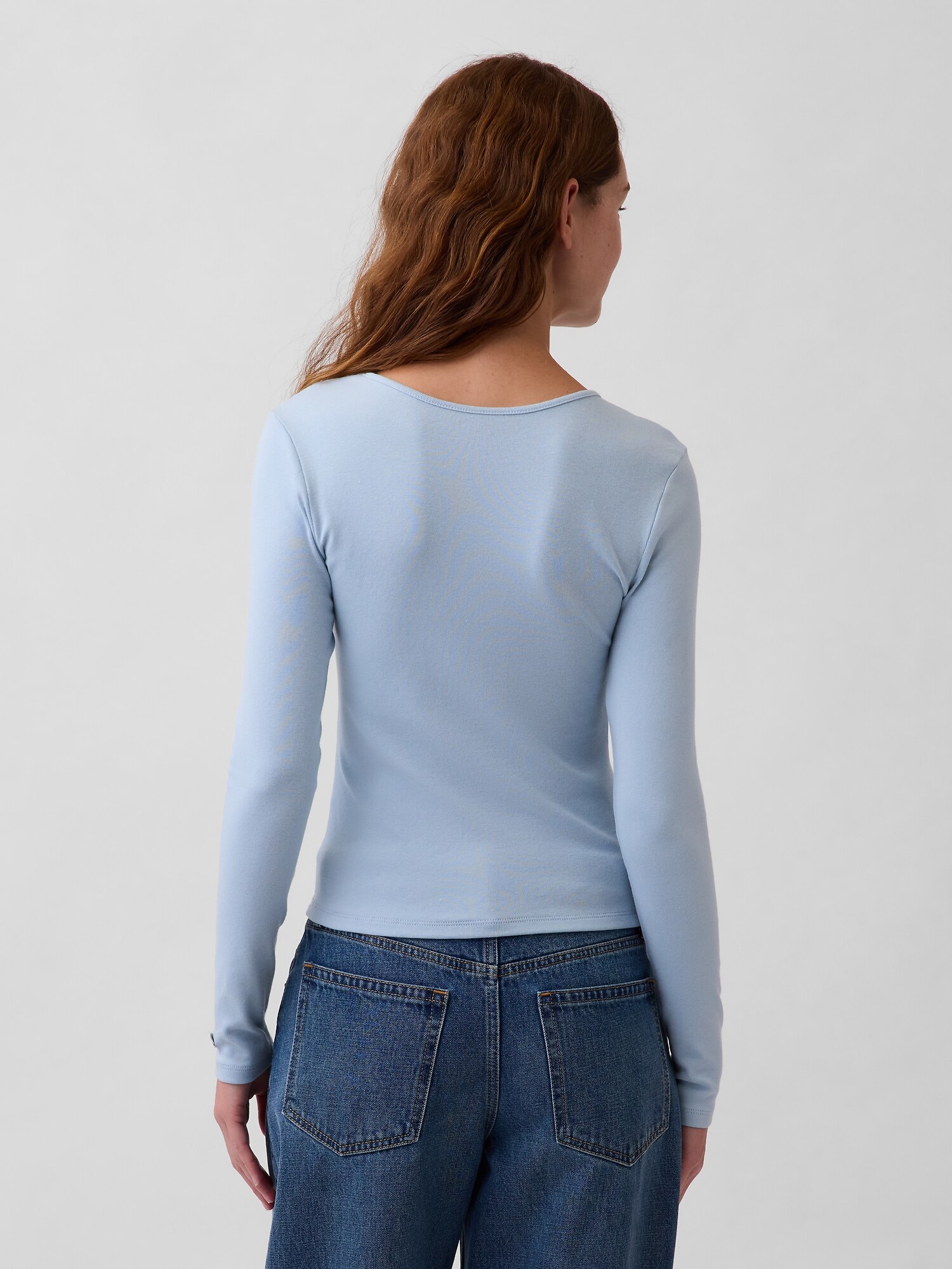 モダン カットアウトTシャツ-2