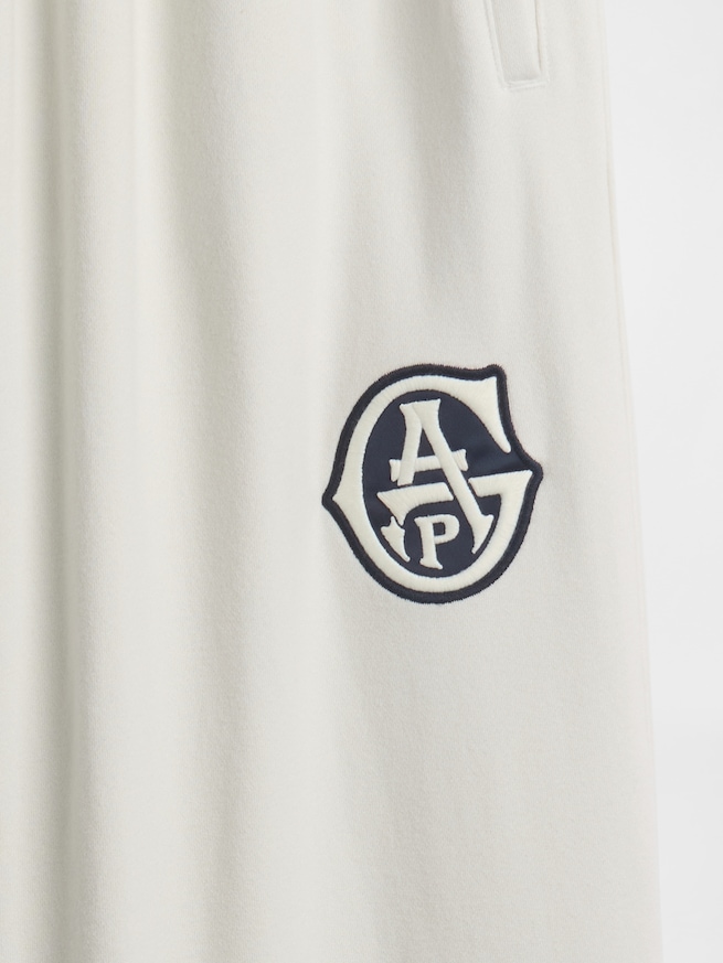 ヴィンテージソフト フレンチテリー GAPロゴ バギースウェットパンツ-4