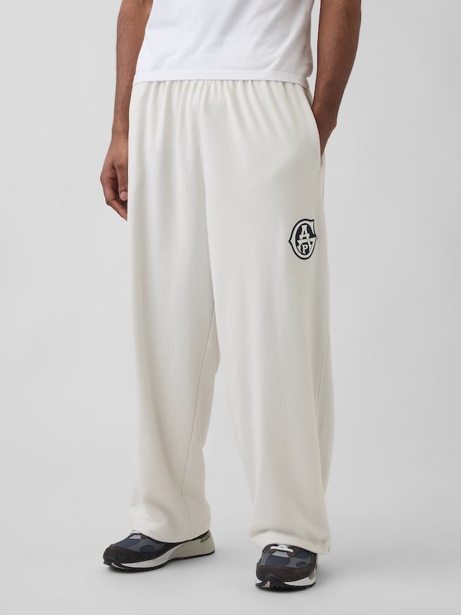 ヴィンテージソフト フレンチテリー GAPロゴ バギースウェットパンツ-1