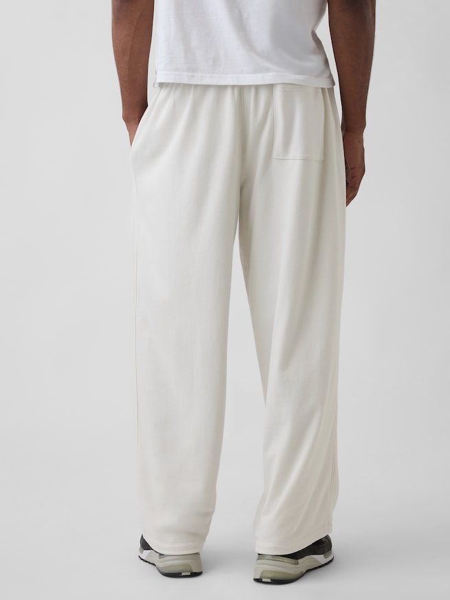 ヴィンテージソフト フレンチテリー GAPロゴ バギースウェットパンツ-2