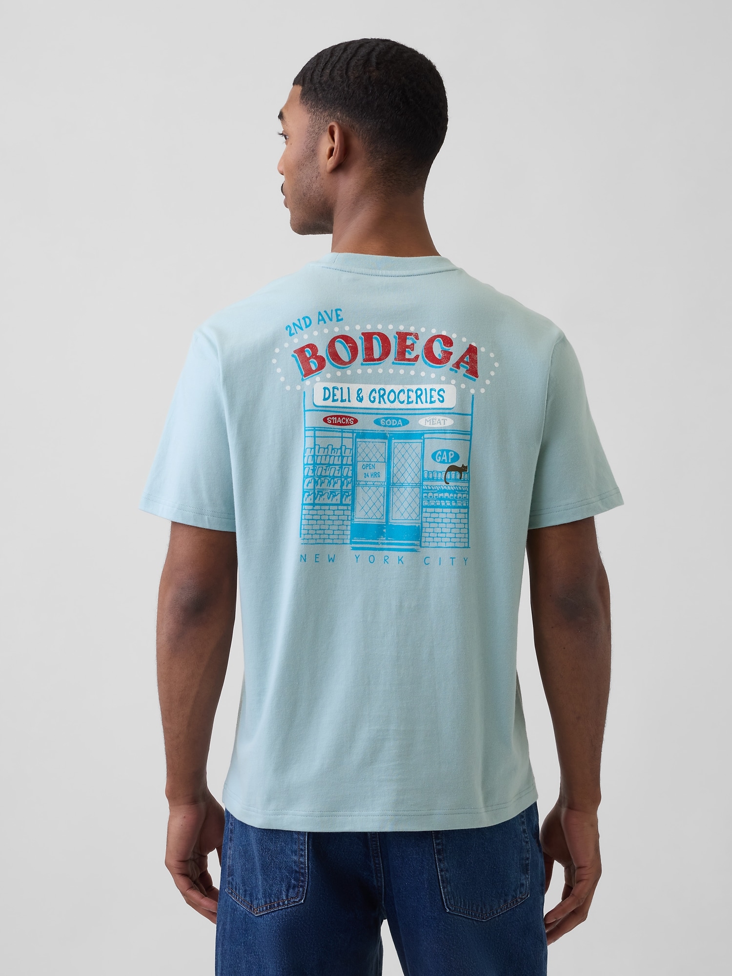 エブリディ ソフト リラックスフィット グラフィックTシャツ-2