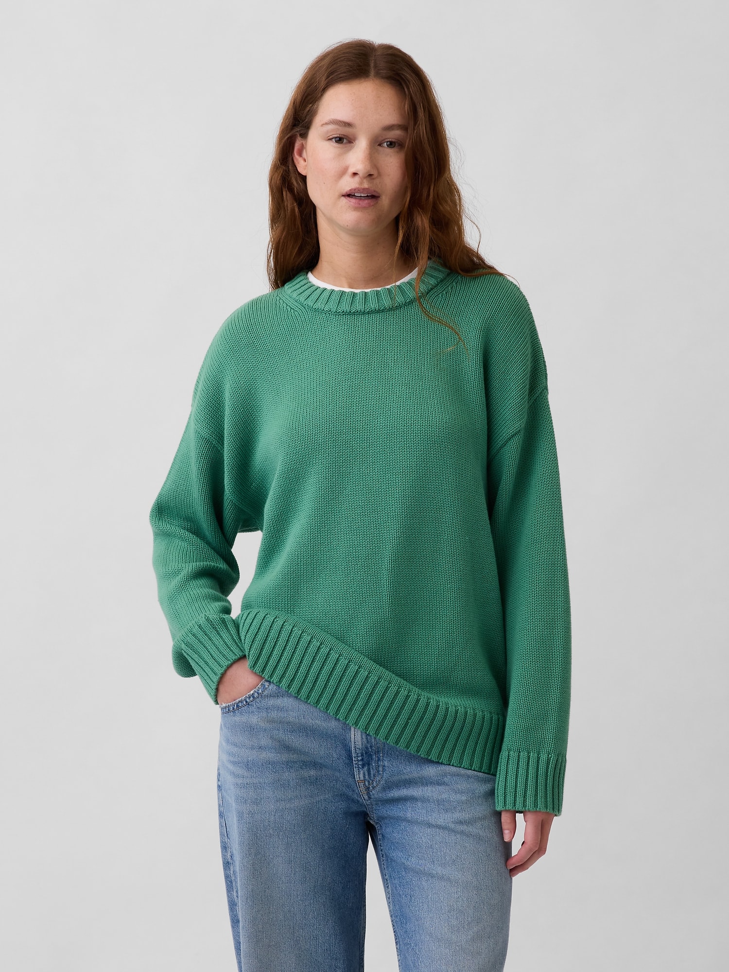 100% Cotton Oversized Sweater