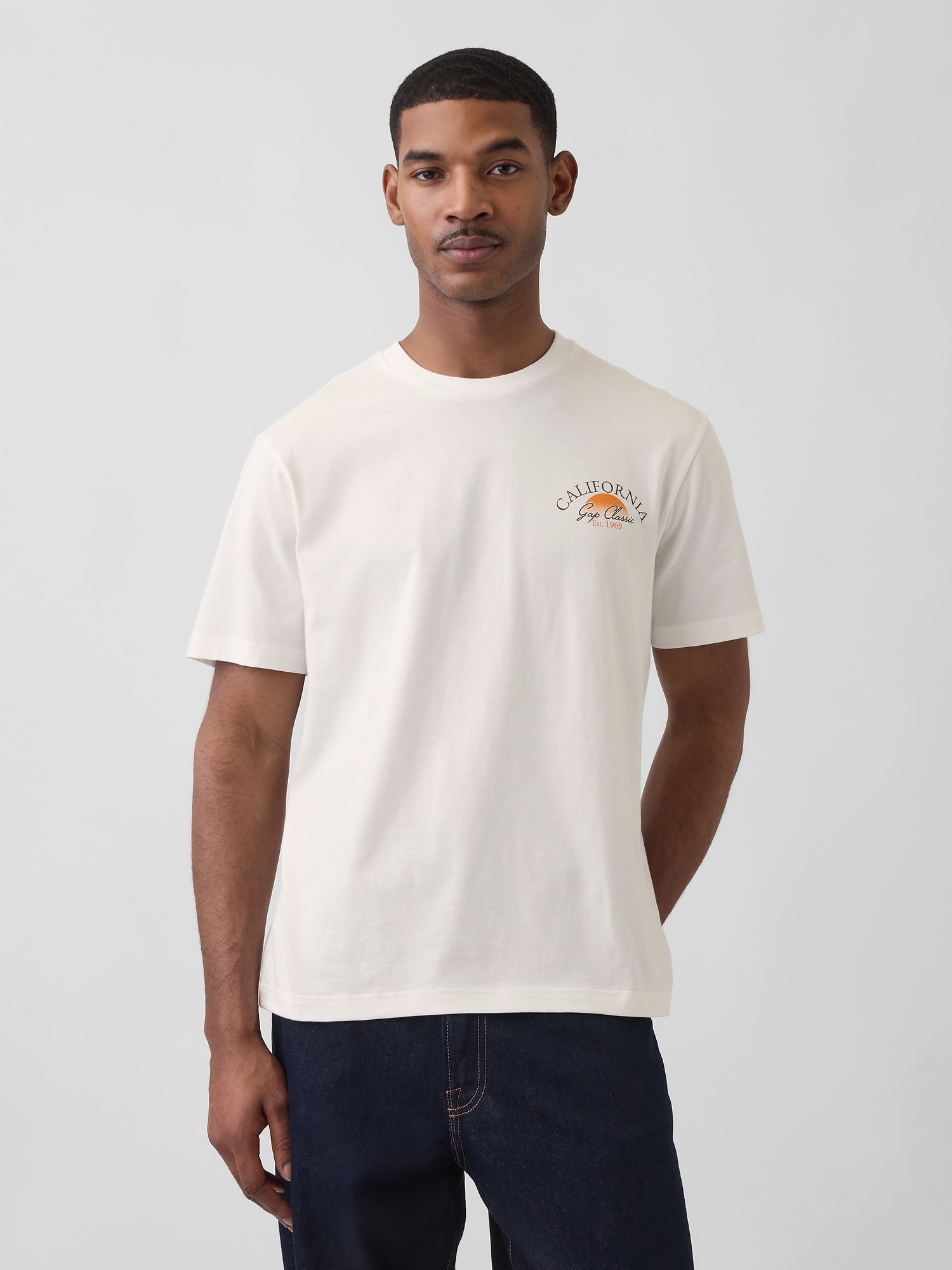 エブリディ ソフト リラックスフィット グラフィックTシャツ-0