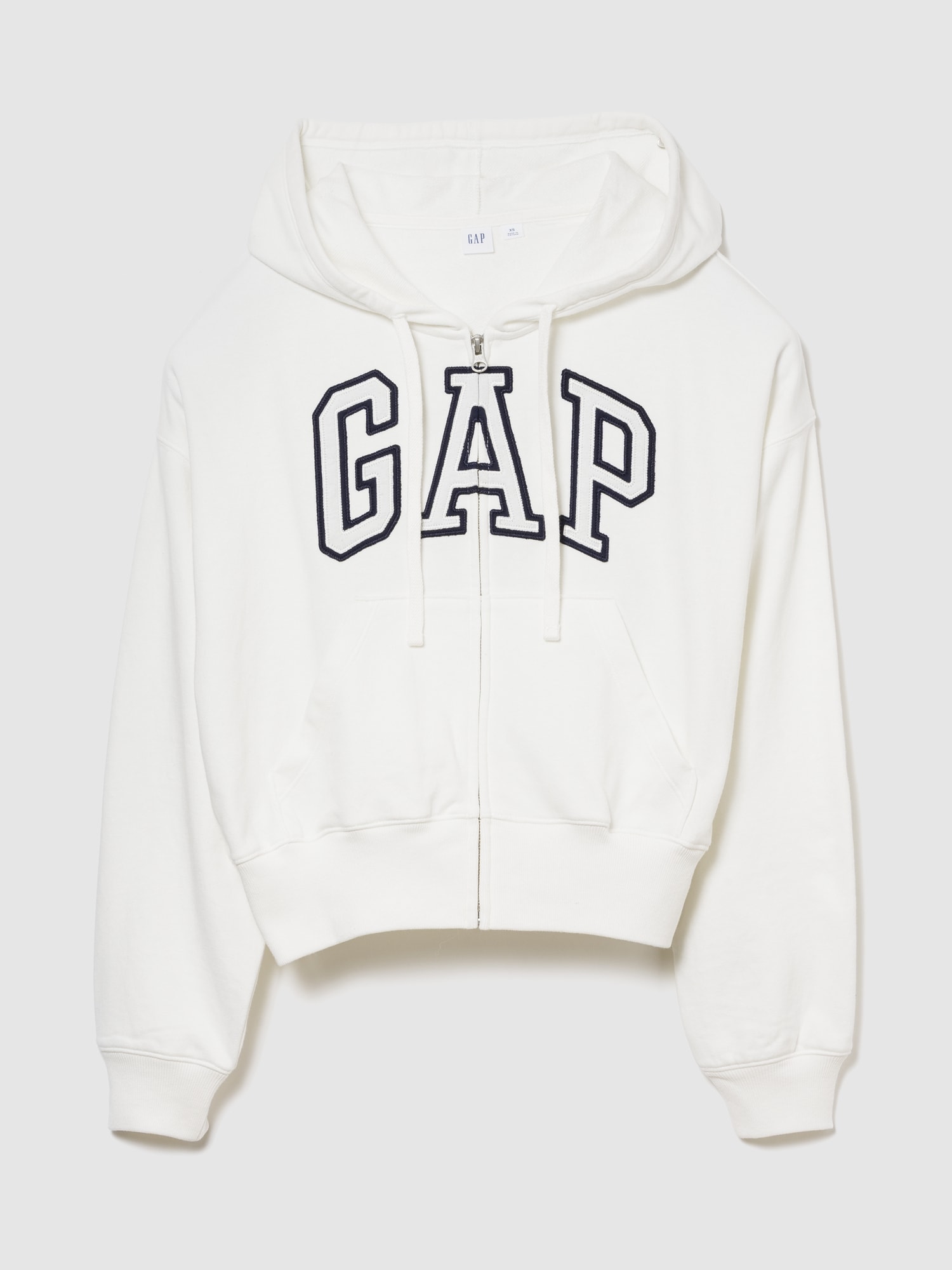 新作GAP パーカー　新品未使用 GAP ジップアップパーカー グレー 30周年 30th XLサイズ 新品未使用