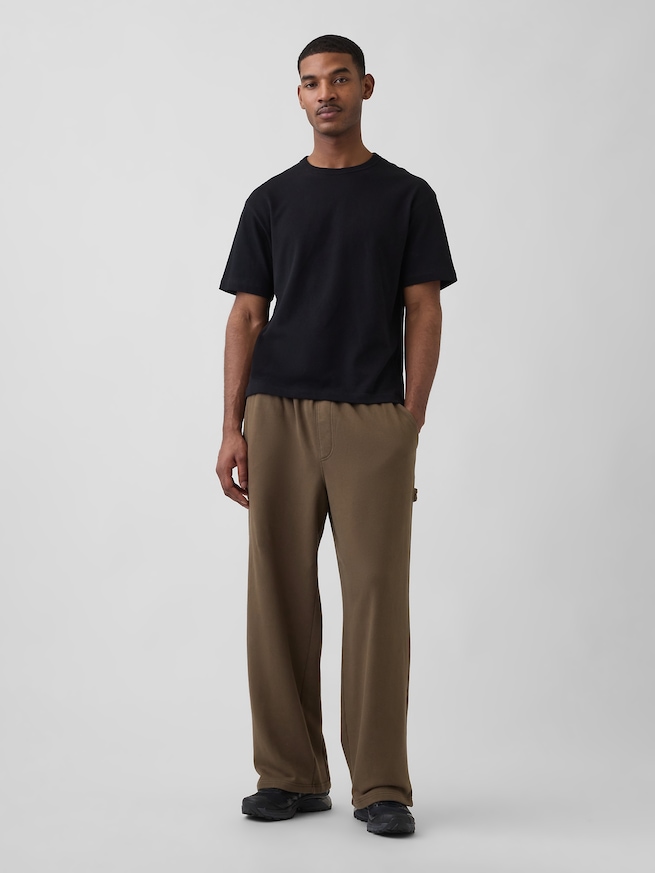 ヘビーウェイト バギー カーペンタースウェットパンツ-0