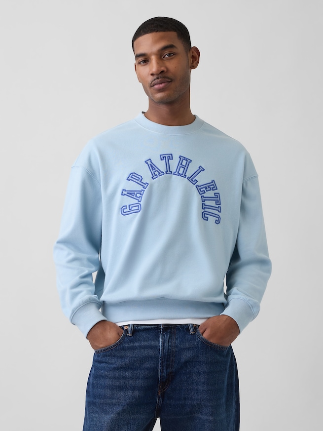 ヴィンテージソフト フレンチテリー オーバーサイズ GAP Athletic スウェットシャツ-0