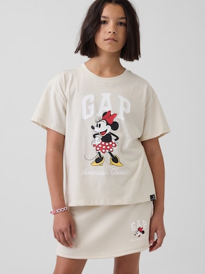 GapKids x ディズニー オーバーサイズ GAPロゴ Tシャツ