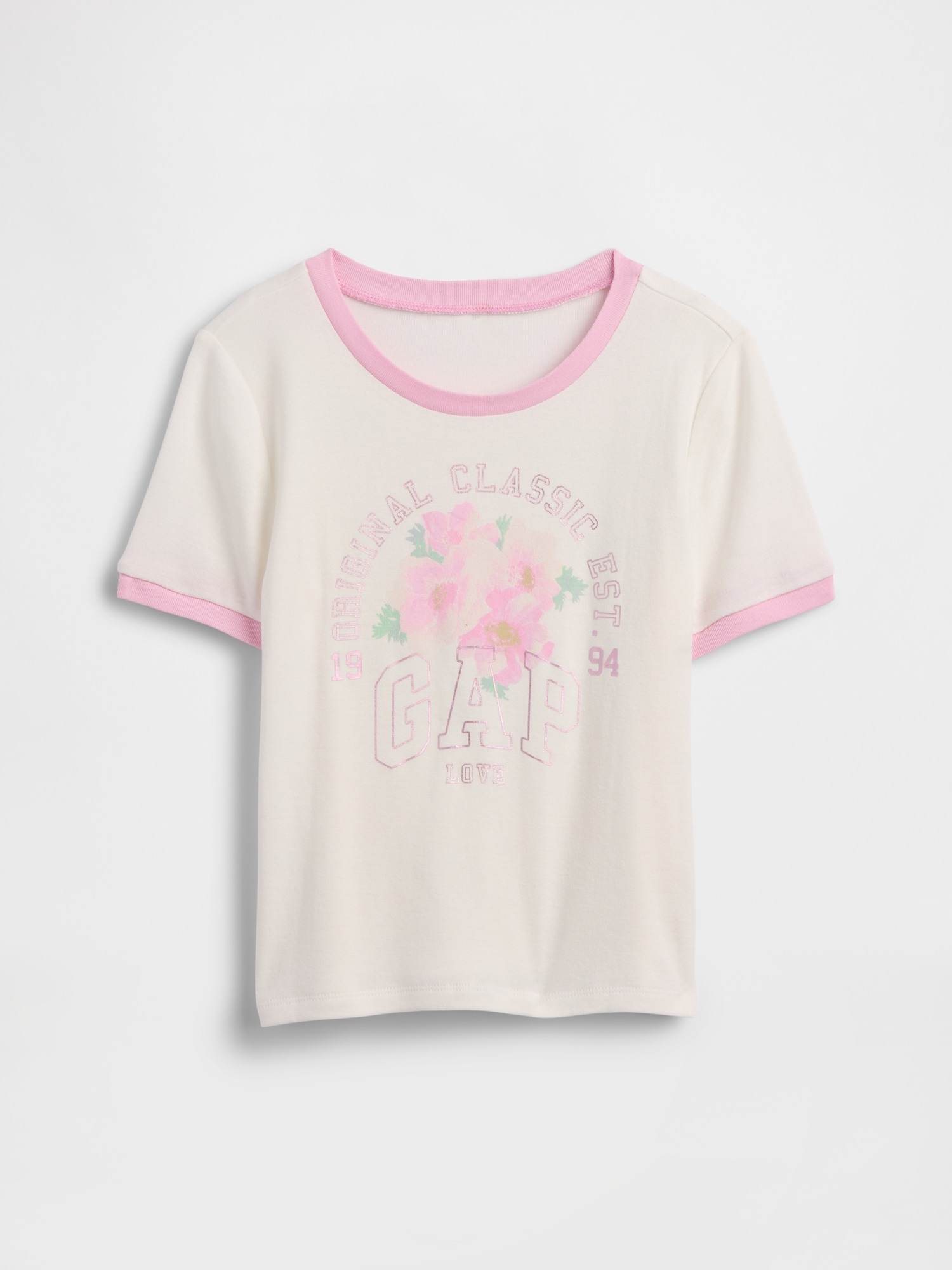 リンガー グラフィックTシャツ (キッズ)-0