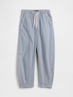 ミッドライズ スーパーソフト ストライプ プルオン バレルデニム-3