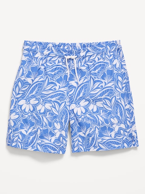 Printed Swim Trunks for Boys